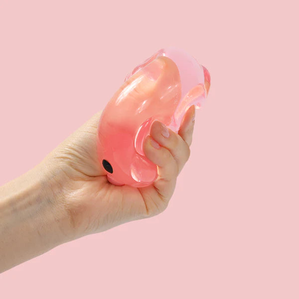 Crystal Pink Octopus Taba Squishy