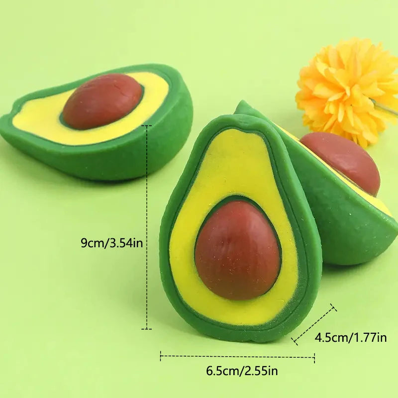 avocado Squeeze Toy