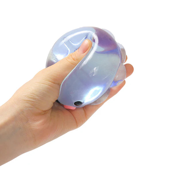 Crystal Blue Octopus Taba Squishy