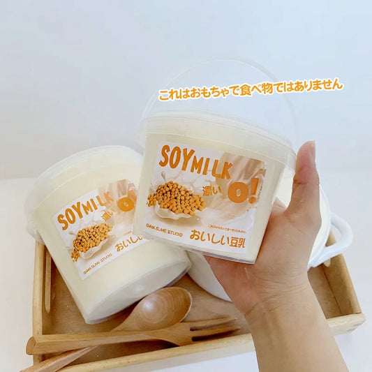 Soy milk slime