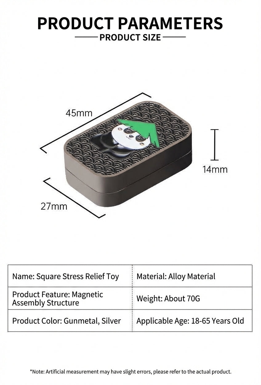 Kung Fu Panda themed EDC finger stress relief toy