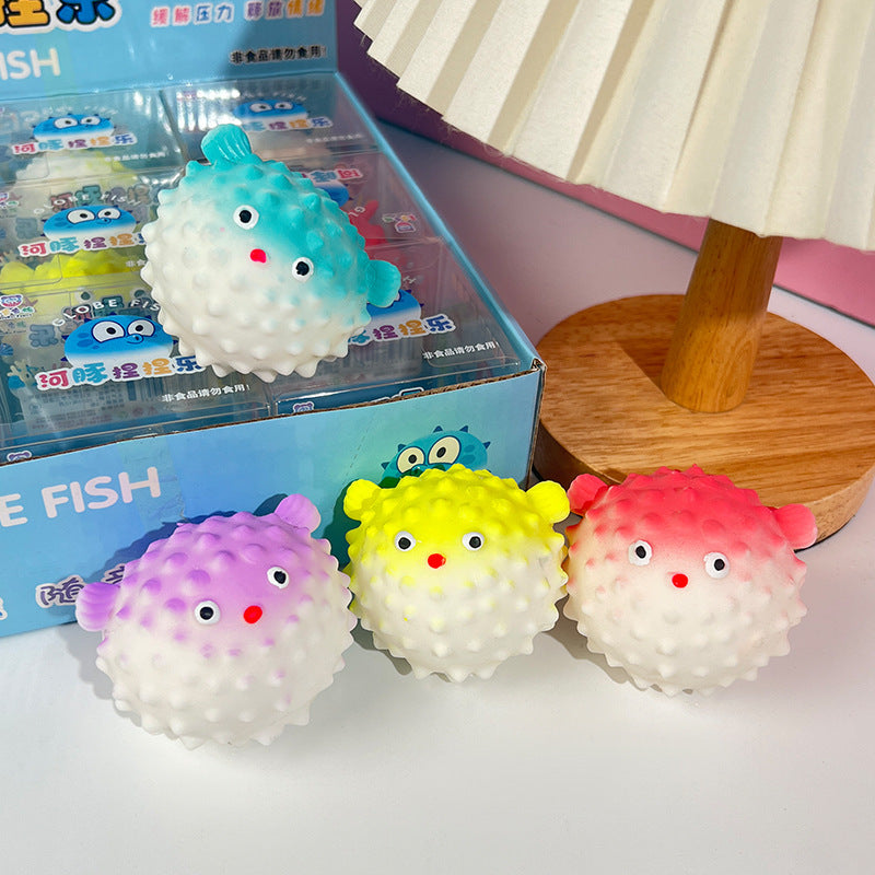 Pufferfish Squeeze Toy