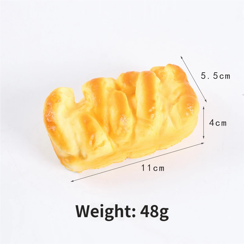 Bread-themed squishy toys collection