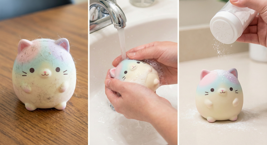 Help! My Taba Squishy Got Dirty? 3 Steps to Make It New Again