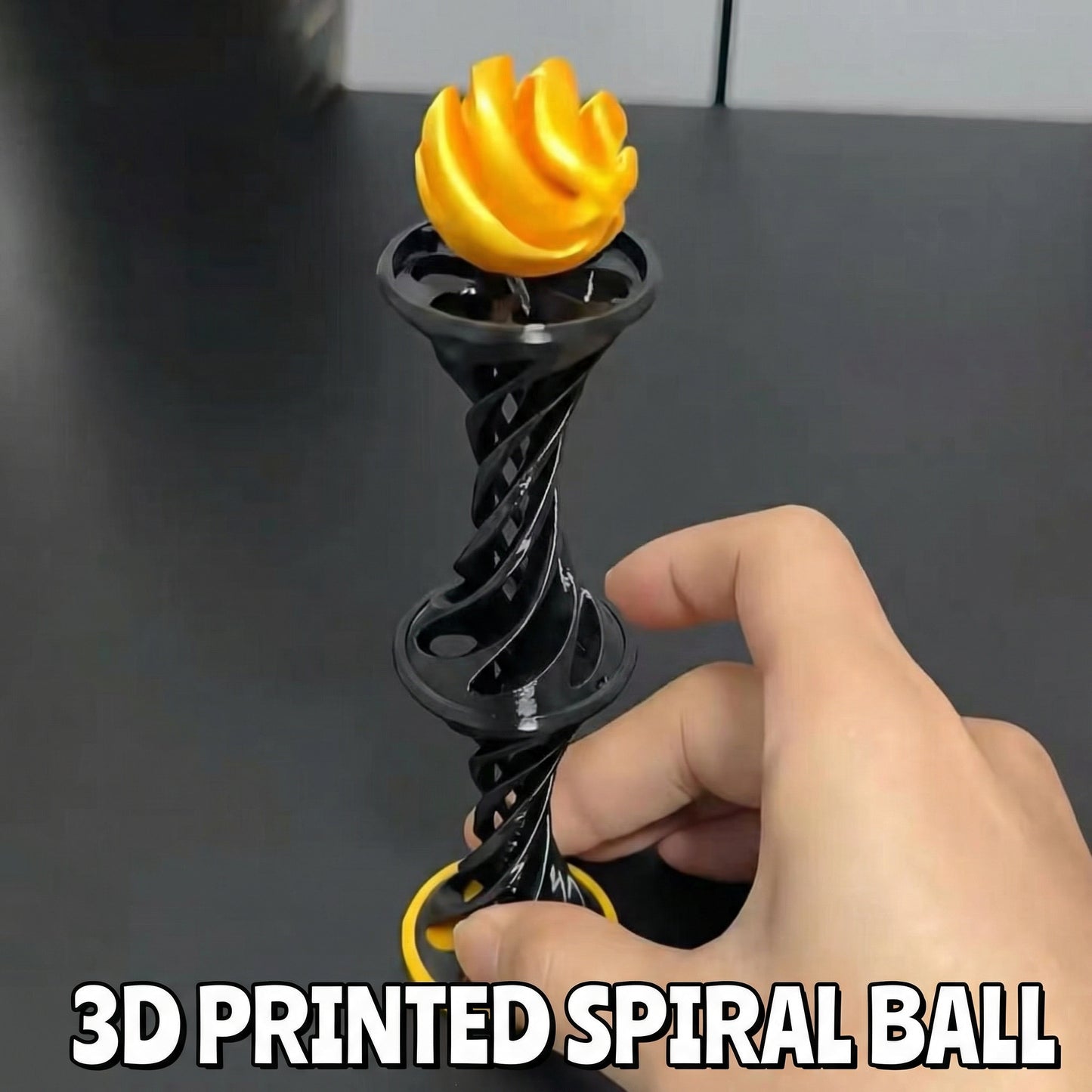 3D Printed Crossing Ball Decompression Toy