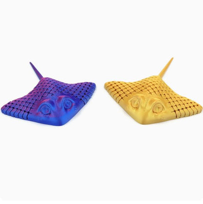 3D Printed Manta Rays Animals