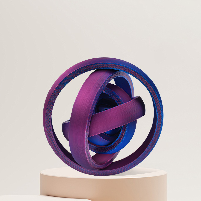 3D Rainbow Spinner Toy