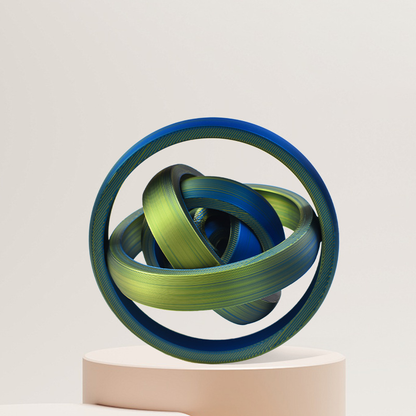 3D Rainbow Spinner Toy