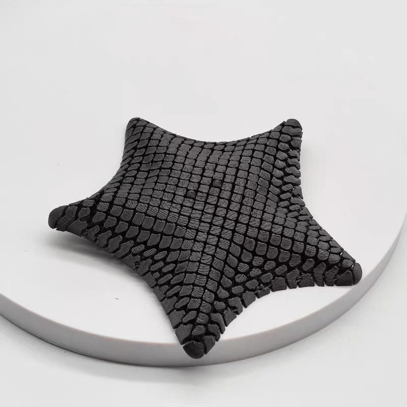 3D printed starfish stress-relief office toy