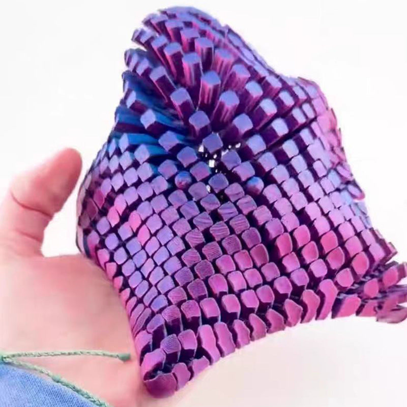 3D printed starfish stress-relief office toy