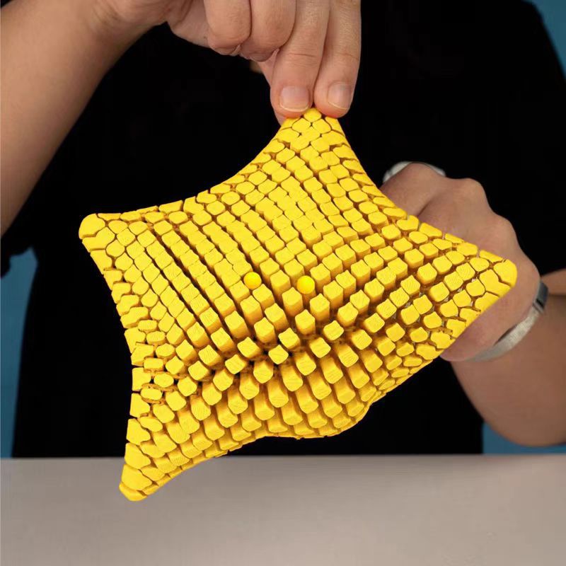 3D printed starfish stress-relief office toy