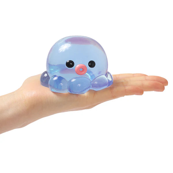 Crystal Blue Octopus Taba Squishy