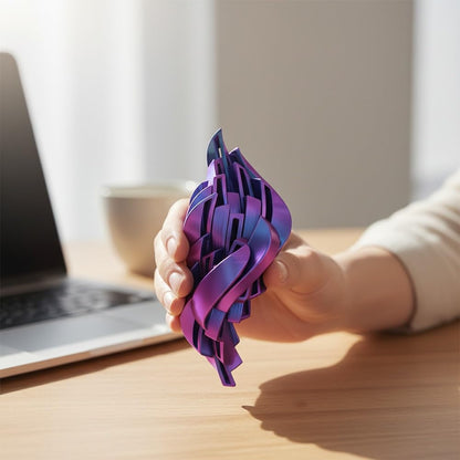 3D printed slime ball gear stress relief ball