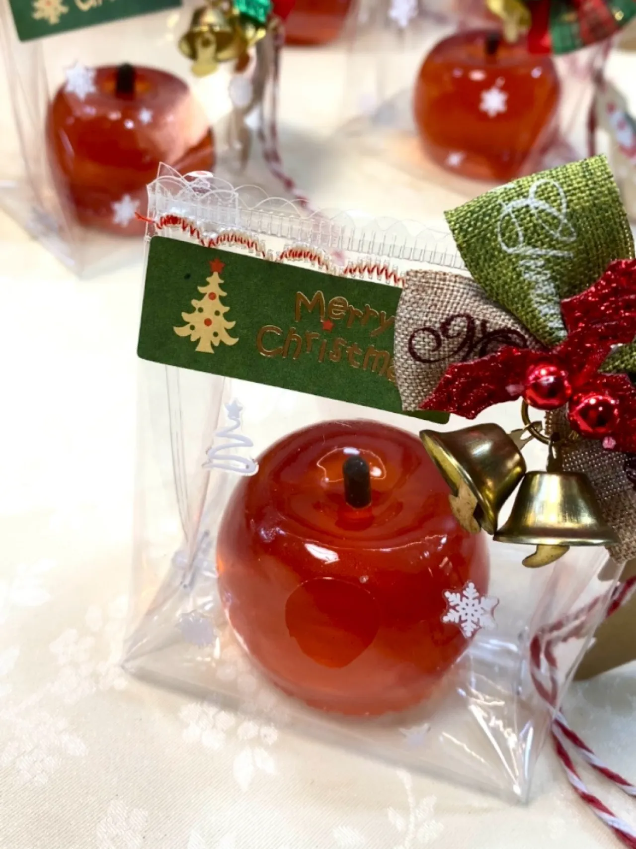 Transparent Squeezable Apple Candy