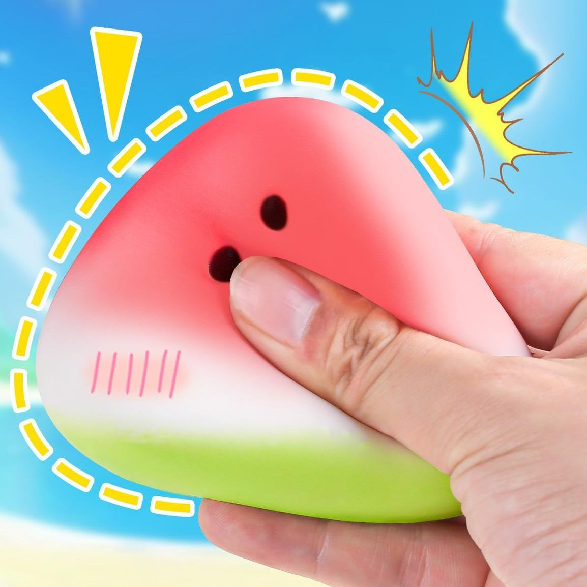 Watermelon Squeeze Toy