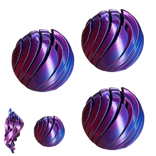 3D printed slime ball gear stress relief ball