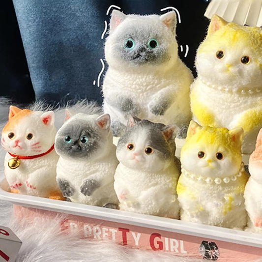 5PCKitten Squeeze Toys