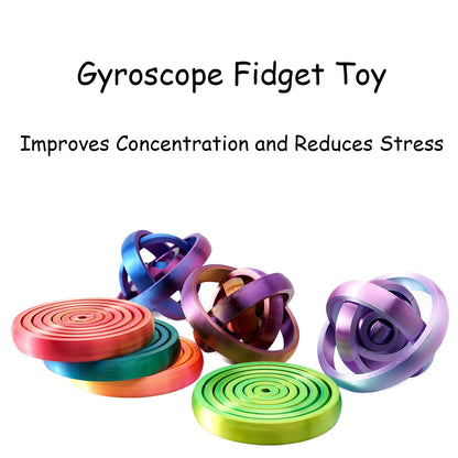 3D Rainbow Spinner Toy