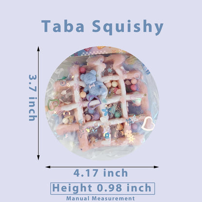 Waffle-shaped squishy toy