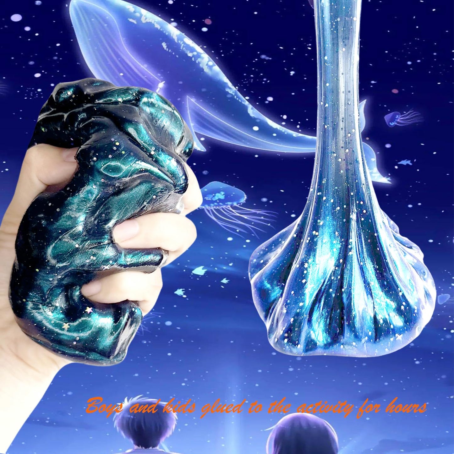 Kit de slime Galaxy Glitter Galaxy