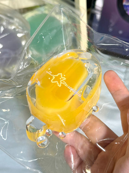 Orange-flavored ice cream stress relief toy