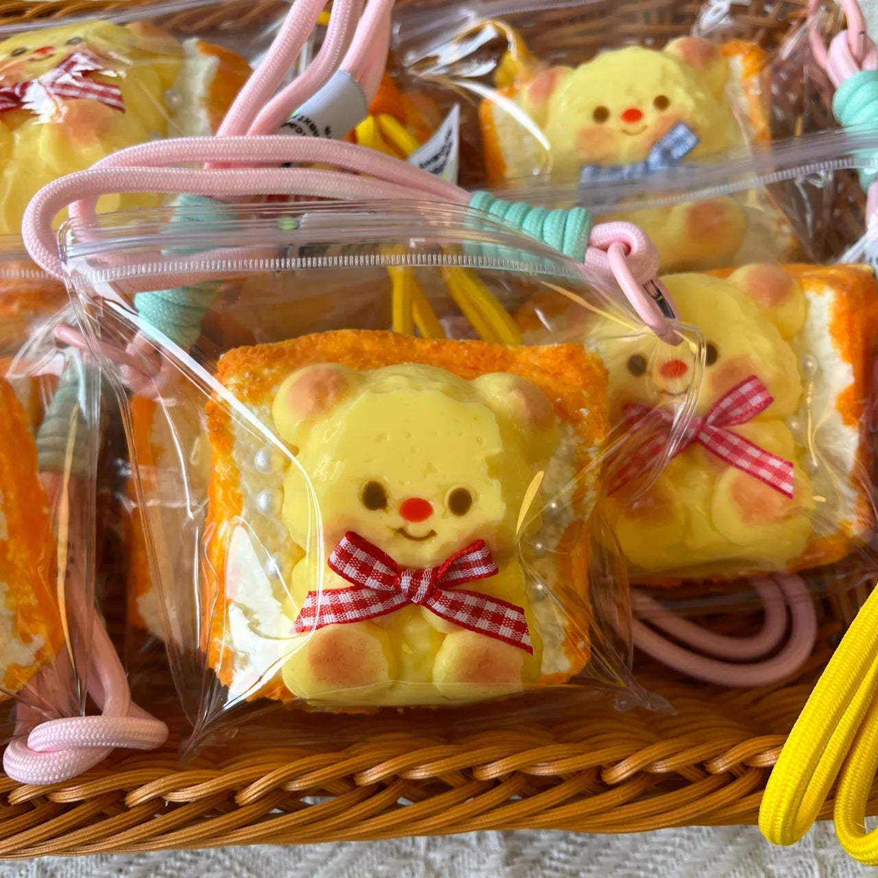 Butter Bear Toast Bread Stress Relief Toy
