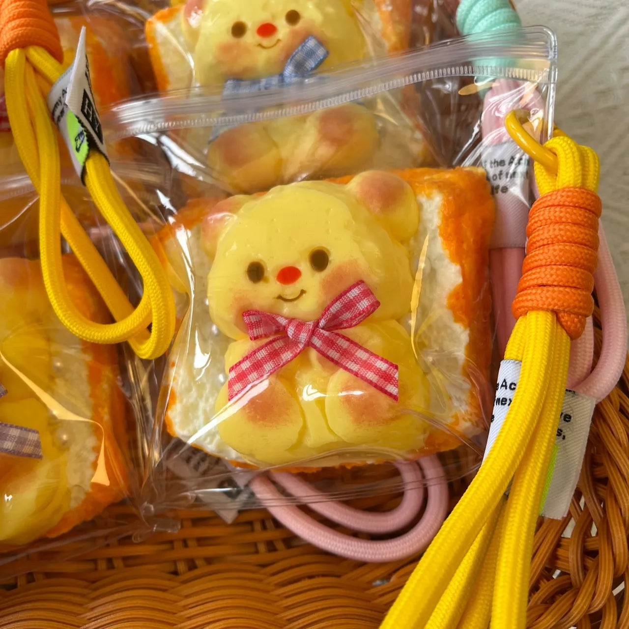 Butter Bear Toast Bread Stress Relief Toy
