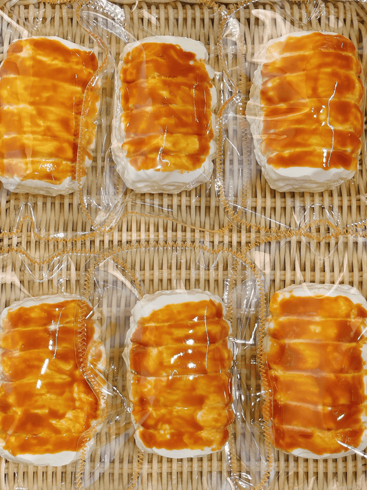 Caterpillar Bread Squeezing