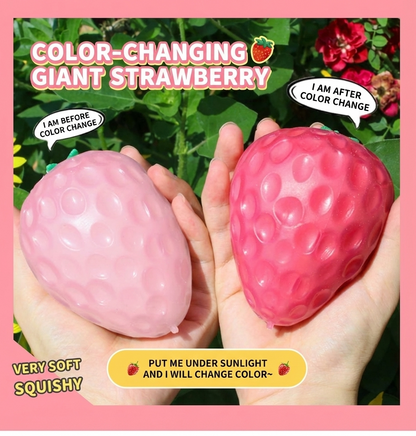 Color-changing mango stress ball