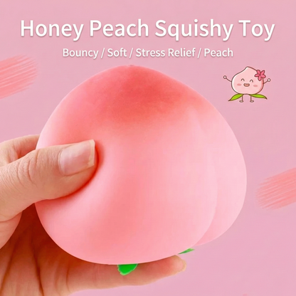 Peach Squeeze Toy