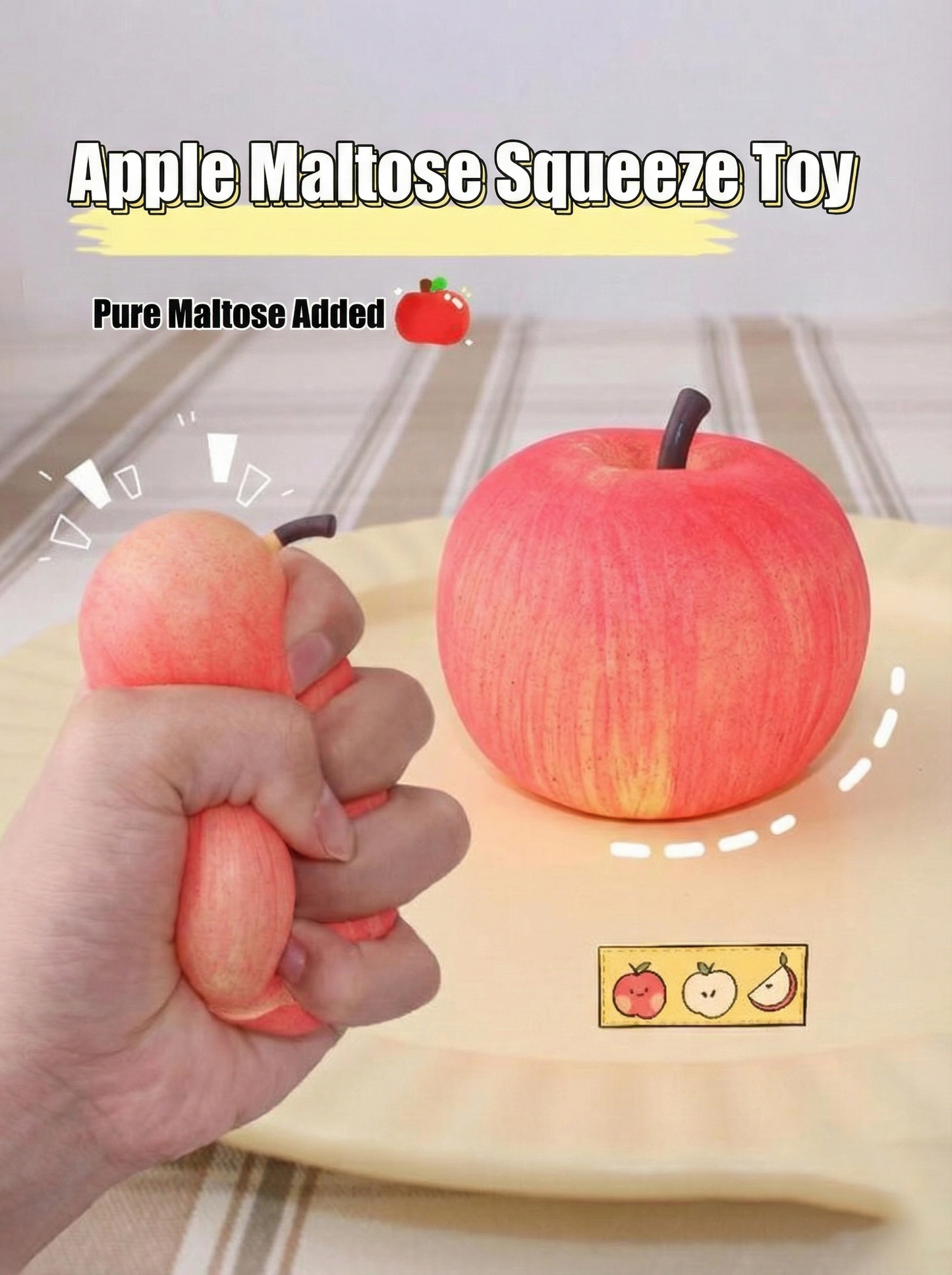 Apple Squeeze Toy