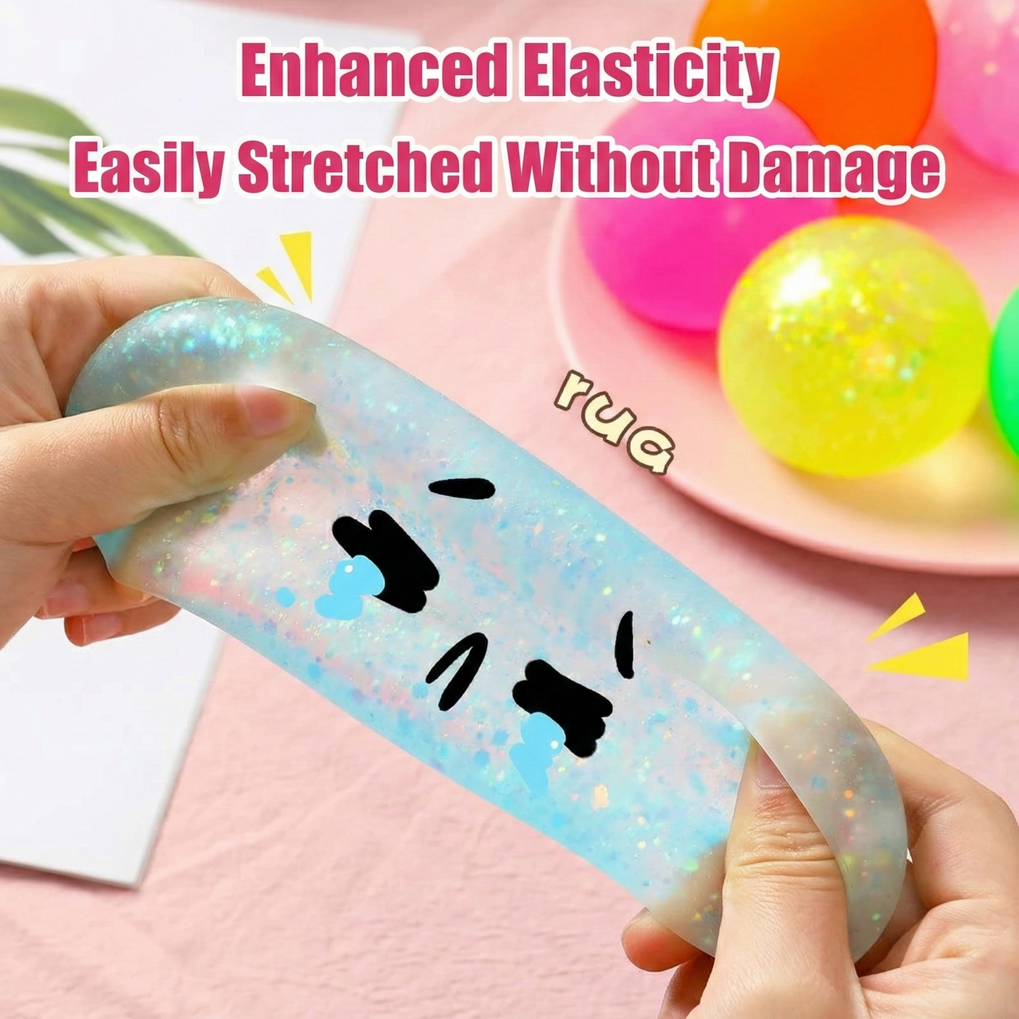 Aurora Colorful Squeeze Ball