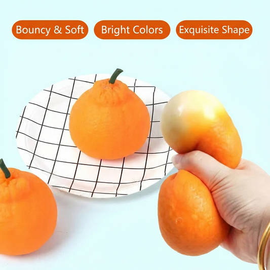 Orange Squeeze Toy