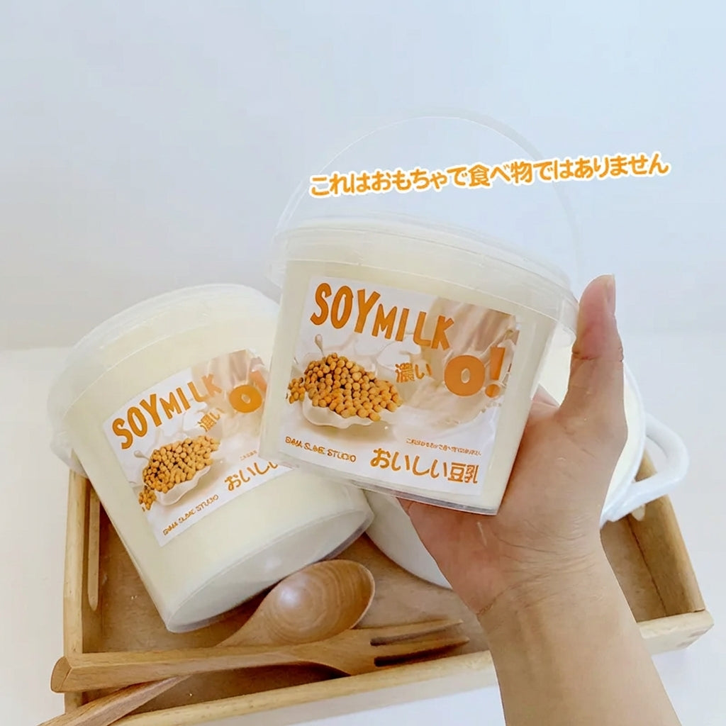 Soy milk slime