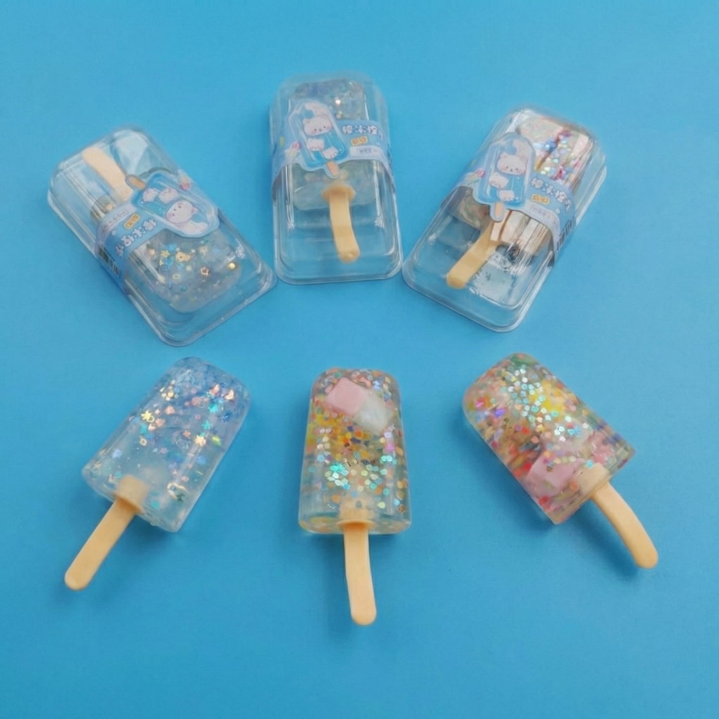 3PC Crystal Ice Cream Squeezable