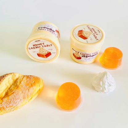 Honey Cream Toast Slime Squeezable Toy