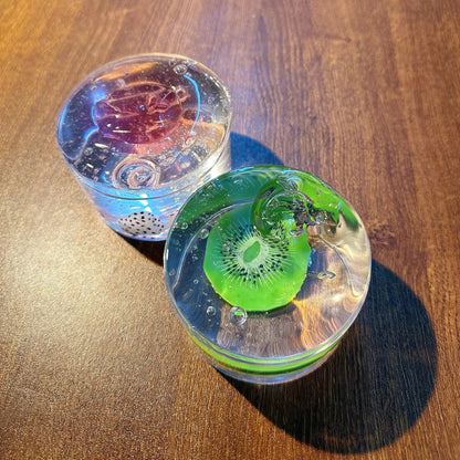 Kiwi & Dragon Fruit Slime Squeezable Toy