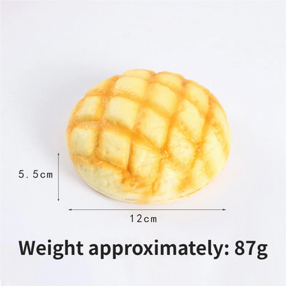 Bread-themed squishy toys collection