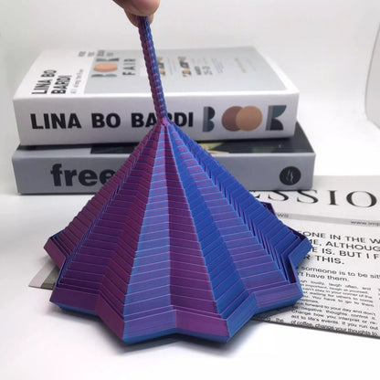 3D Printed Foldable Polygon Puzzle Stress Relief Toy