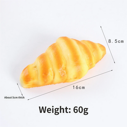 Bread-themed squishy toys collection