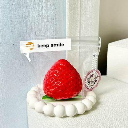 Strawberry squeeze toy