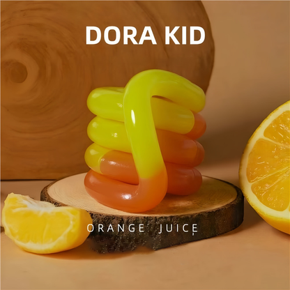 Temperature-sensitive twisting and turning stress-relieving toy