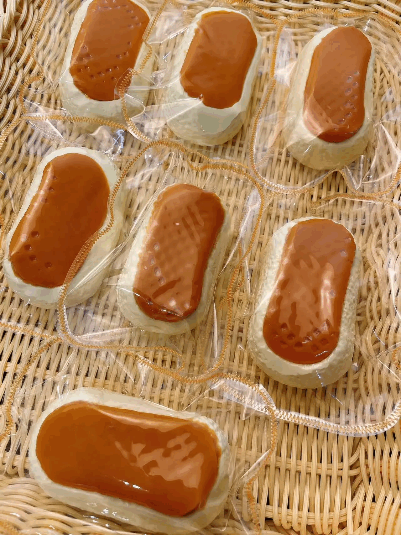 Waffle Rice Balls Squeezing