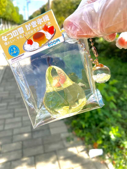 Transparent Pear Squeezable Toy