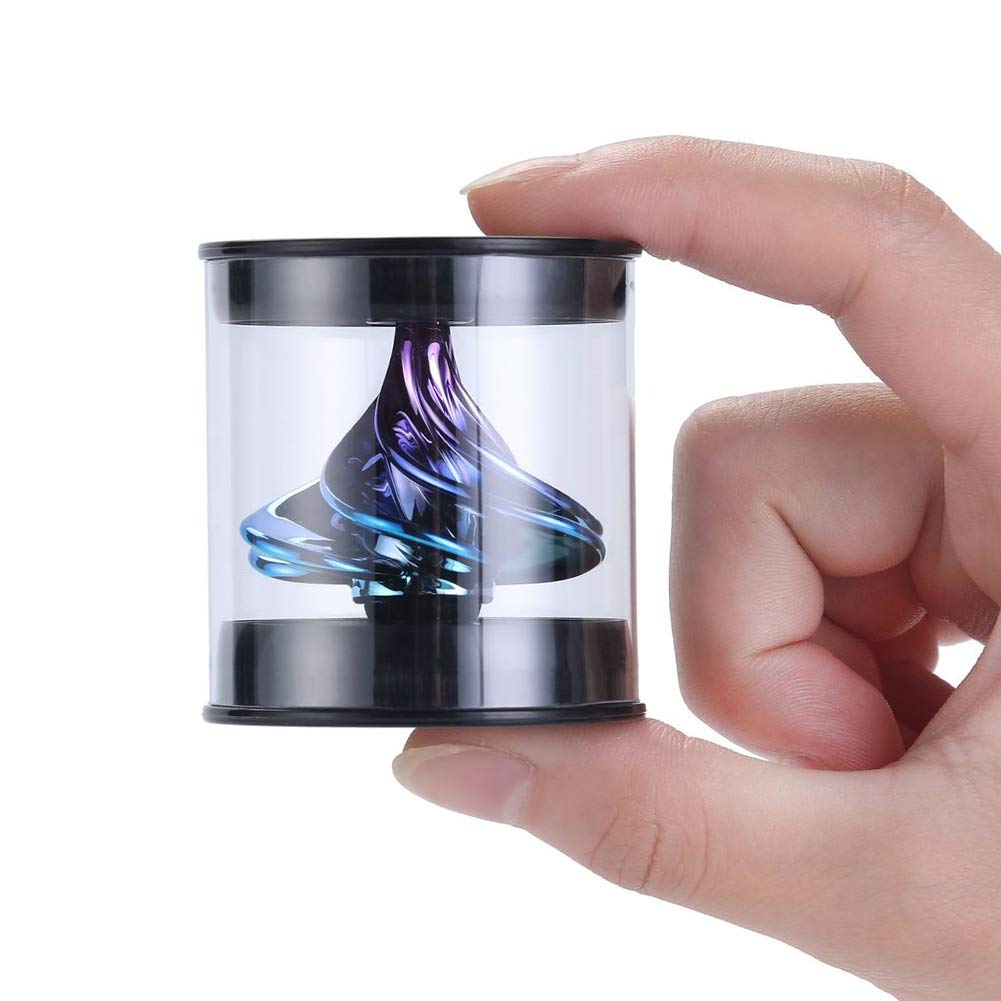 decompression pneumatic air spinning top