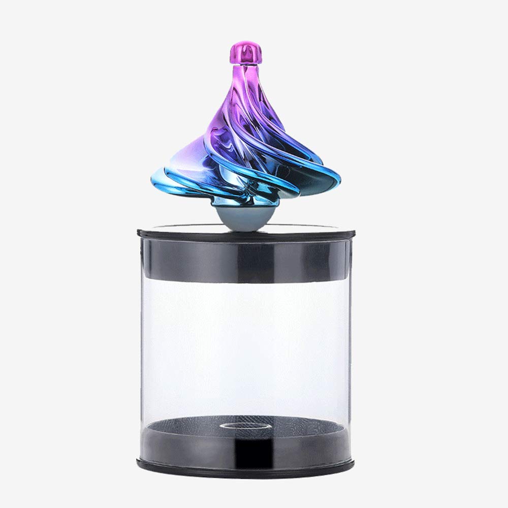 decompression pneumatic air spinning top